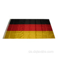 100% Polyester Siebdruck Deutschland Flagge